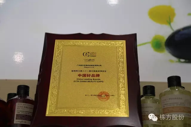 科技引領(lǐng)美麗▏棟方股份榮獲“中國(guó)好品牌獎(jiǎng)”！