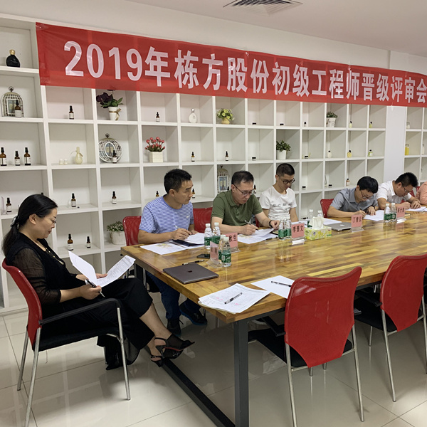 匠心筑夢，人才培養(yǎng)丨棟方股份2019初級工程師晉級評審會順利舉行